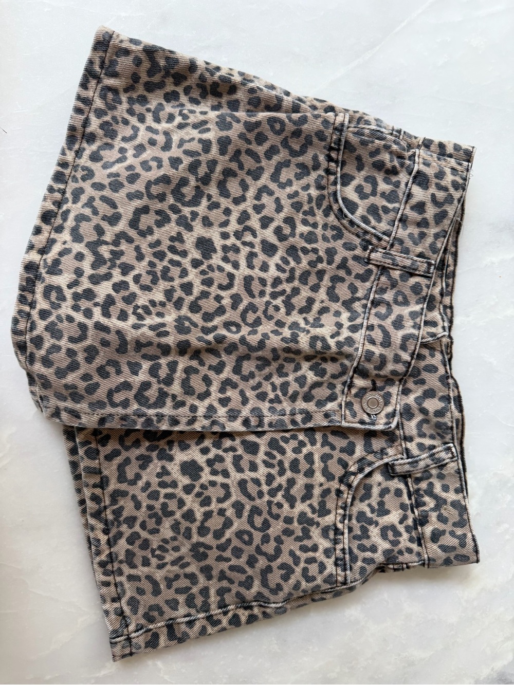 Girls Zara Leopard Skort